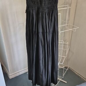 Elegant Black Maxi Skirt